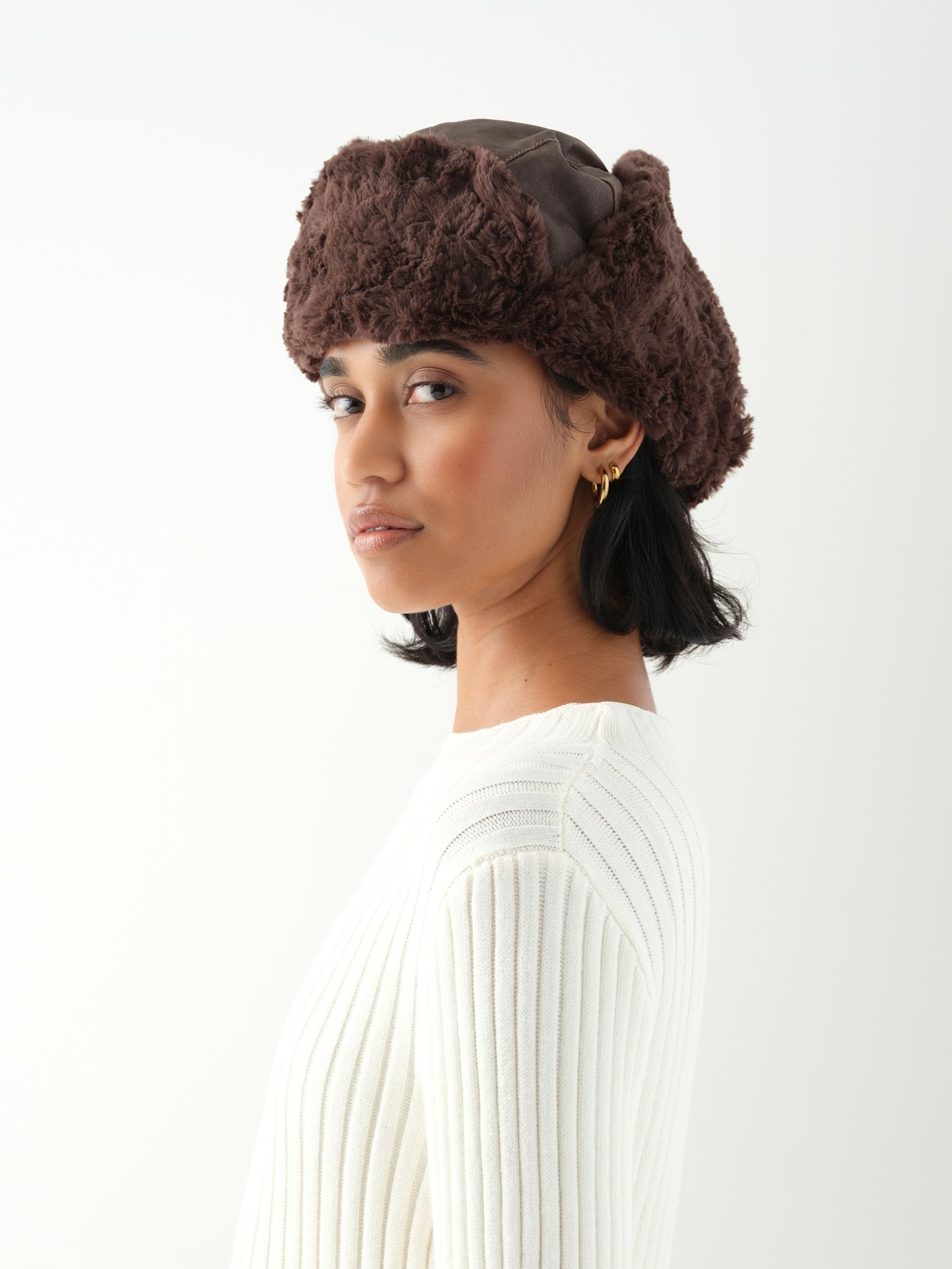 Amelia Hat Brown