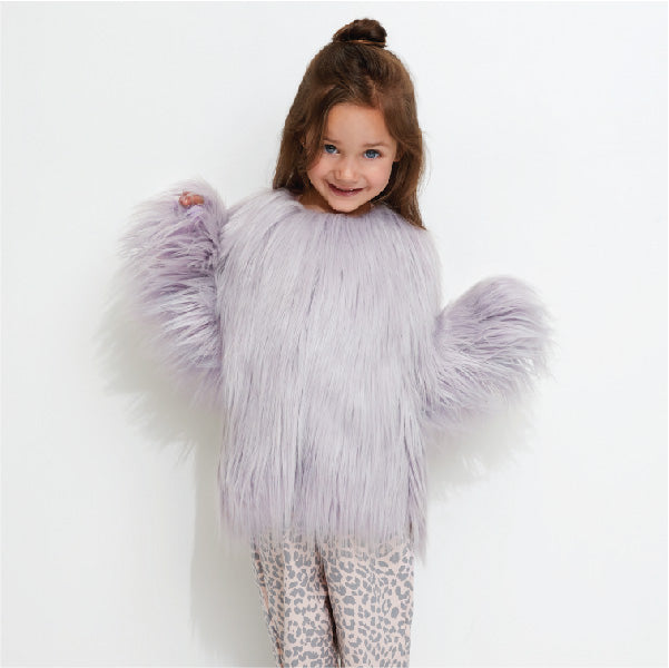 Kids Faux Fur Jackets & Coats