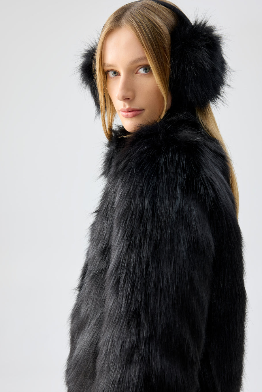 Fur jacket for sale hotsell