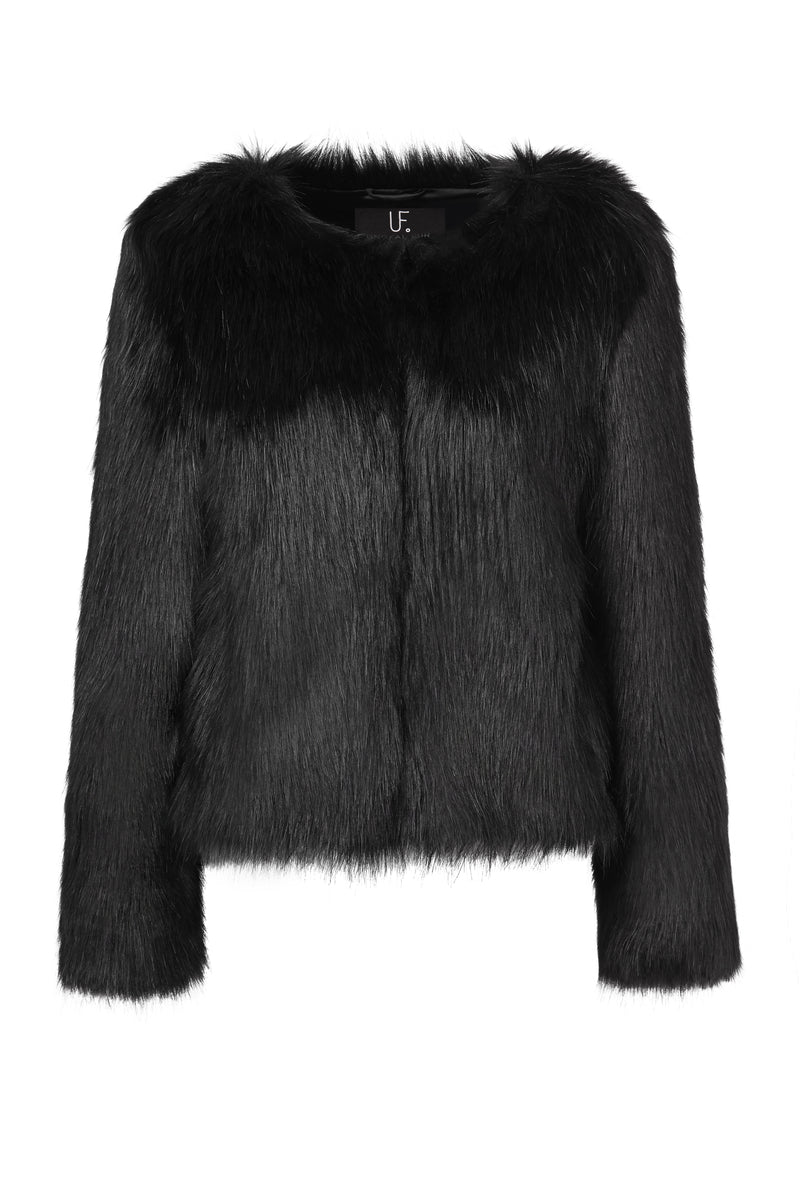 Unreal Dream Jacket in Black – Unreal Fur